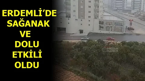 Mersin'de Yağışlı Hava Etkisini Devam Ettiriyor