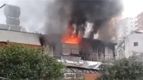 Müstakil Evde Yangın Çıktı