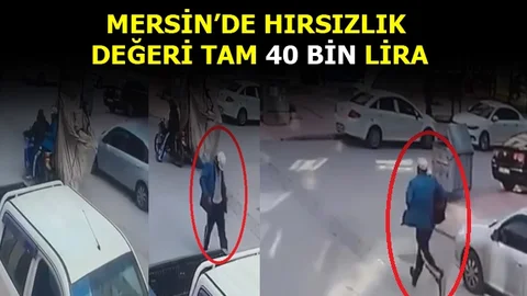 Mersin'de Hırsızlık