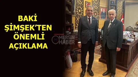 Baki Şimşek'ten Önemli Açıklama