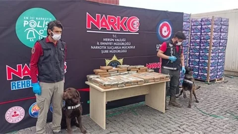 Muz Yüklü Konteyner İçerisinden 97 Kilo 500 Gram Kokain Çıktı