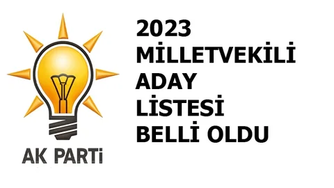 AK Parti Mersin Milletvekili Aday Listesi Açıklandı