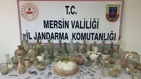 Tarihi Eser Kaçakçılarına Jandarma Engeli"