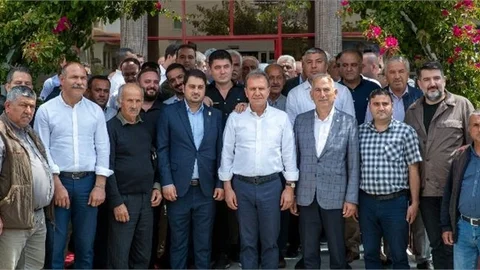 Başkan Seçer Anamur'a Çıkarma Yaptı