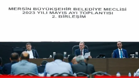 Mersin Büyükşehir’in Mayıs Ayı Olağan Meclis Toplantısı 2. Birleşimi Gerçekleştirildi