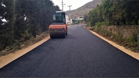 Mersin Büyükşehir Yol Yapım Ekipleri Aydıncık’ta Çalışma Yürüttü