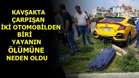 Mersin'de Trafik Kazası, 1 Kişi Hayatını Kaybetti