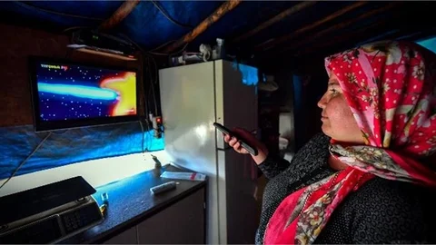 Başpınar Ailesinin Çadırı Büyükşehir’in Desteğiyle Aydınlandı