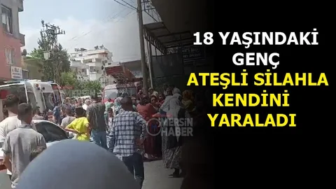 18 Yaşındaki Genç Kendini Vurdu