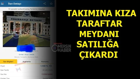 Mersin'de Satılık Meydan