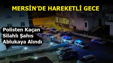 Polisten Kaçan Silahlı Kişi Ablukaya Alındı