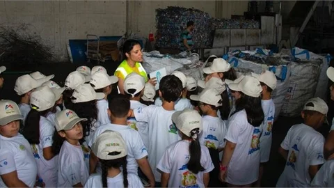 Büyükşehir’den Öğrencilere Geri Dönüşümü Öğreten Teknik Gezi