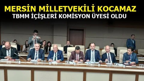 Mersin Milletvekili Kocamaz TBMM İçişleri Komisyonuna Seçildi