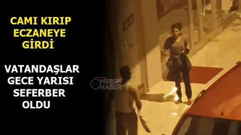 Eczanenin Camını Kırıp Yeşil Reçeteli İlaç Aldı