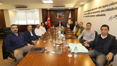 Tarsus TSO Yönetimi ‘’il Gündemli’ Toplantı Düzenledi