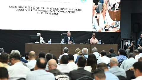 Mersin Büyükşehir Belediye Meclisi’nin Temmuz Ayı Olağan Toplantısının 1. Birleşimi Gerçekleştirildi