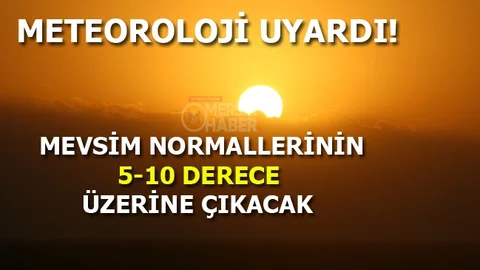 Mersin Dikkat! Sıcaklıklar 41 Dereceyi Bulacak