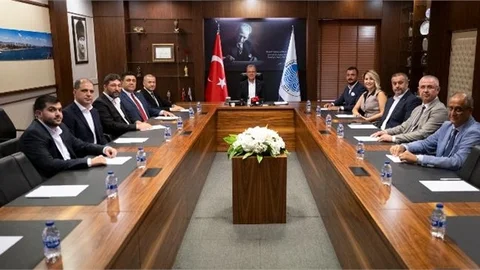 MTSO Yeni Yönetim Kurulu Başkanı ve Yeni Yönetim Kurulu’ndan Başkan Seçer’e Ziyaret