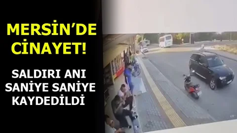 Mersin'de Silahlı Saldırı, O Anlar Saniye Saniye Kaydedildi