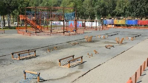 Tarsus Gençlik Kampı Çocuk Oyun Alanı Tamamen Yenilendi