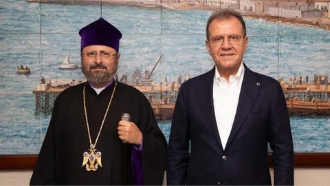 Başkan Seçer, Türkiye Ermenileri Patriği Sahak Maşalyan İle Bir Araya Geldi