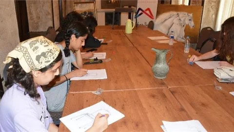 Tadeka’da Geleceğin Ressamları Yetişiyor