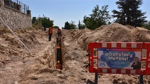 MESKİ Gözne 1. Etap Kanalizasyon Altyapısı Çalışmasını Tamamladı