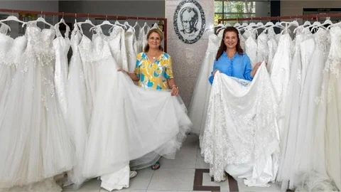 Hataylı Gelinlerin Gelinlikleri Mersin’den