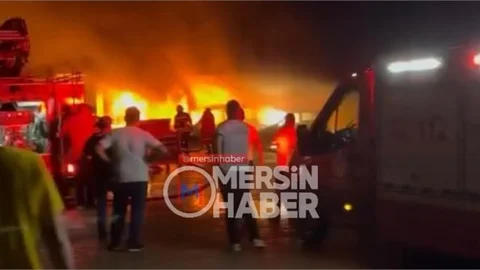 Galericiler Sitesinde Yangın!