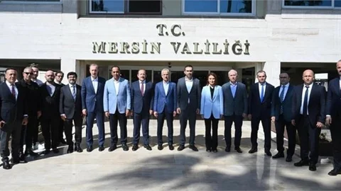 Ulaştırma ve Altyapı Bakanı Abdulkadir Uraloğlu Mersin’de…