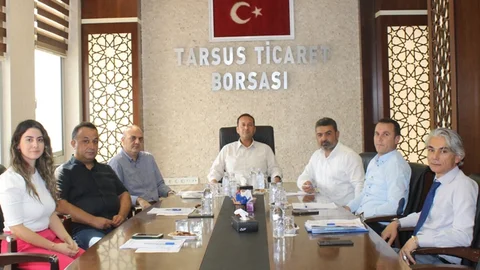 Tarsus Ticaret Borsası Yönetim Kurulu, Gazze'deki El-ehli Baptist Hastanesine Düzenlenen ve Yüzlerce Kişinin Hayatını Kaybettiği Saldırıyı Kınadı.