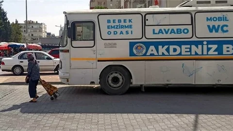 Akdeniz’de Pazaryerlerine Mobil Tuvalet Kuruluyor