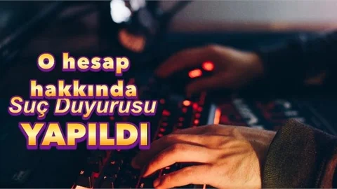 Süreci Baltalamaya Çalışan Hesap Hakkında Ali Boltaç'tan Suç Duyurusu!