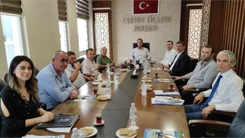 Tarsus Ticaret Borsası, İhtisas Komisyonları Toplandı.