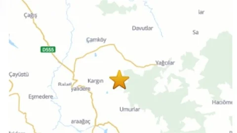 Balıkesir'de Deprem