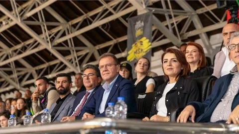 Başkan Seçer, Temsilcimiz Msk’ya Tribünden Destek Verdi