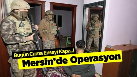 Mersin’de Terör Operasyonu, 4 Kişi Yakalandı