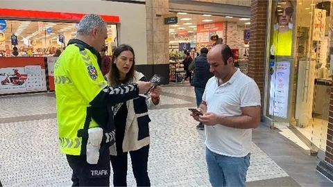 Emniyetten Trafik Bilinci Çalışması
