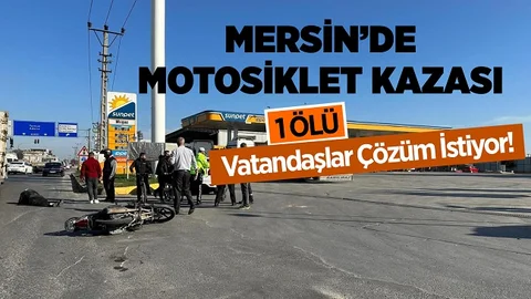 Motosiklet Kazası Can Aldı, 1 Ölü