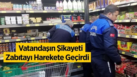 Mersin’de Vatandaşın Şikayeti Zabıtayı Harekete Geçirdi