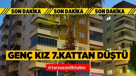 Yüksekten Düşen Genç Kız Yaralandı