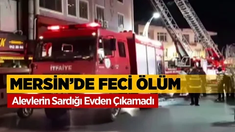 Alevlerin Sardığı Ev 1 Kişiye Mezar Oldu