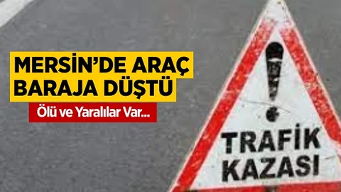 Baraj Gezisinde Feci Olay, Araç Gölete Düştü