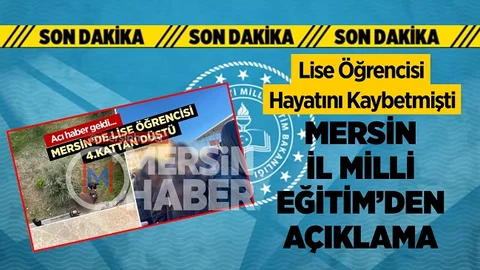 Lise Öğrencisinin Vefatı Sonrası Açıklama Geldi