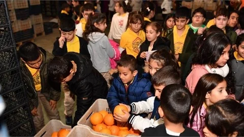 Yerli Malı, Öğrencilere Mersin Hal Kompleksi’nde Anlatıldı