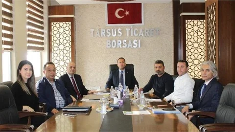 Tarsus Ticaret Borsası Yılın İlk Toplantısını Gerçekleştirdi