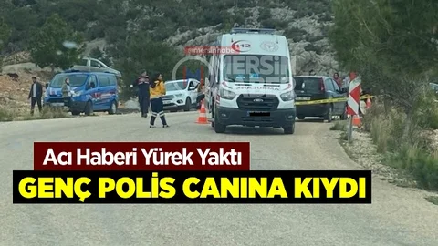 Mersin’de Genç Polis Canına Kıydı