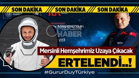 Uzay Yolculuğu İçin Erteleme Kararı Alındı