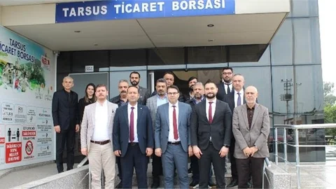 İYİ Parti Tarsus Adayından Borsaya Ziyaret