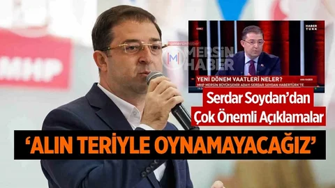 Cumhur Adayı Serdar Soydan’dan Önemli Açıklamalar
